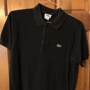 Lacoste Classic Piqué Polo, L.12.12 - Black